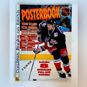 Vintage oversized Hockey Poster book Vintage Hockey Poster book